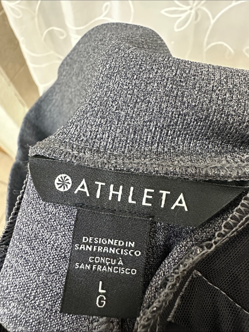 Athleta Heather Charcoal Active Joggers - Picture 4 of 7